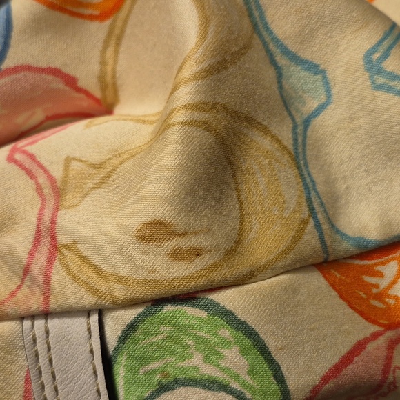 Coach Logo Signature C Print Multicolor Purse - Picture 8 of 12